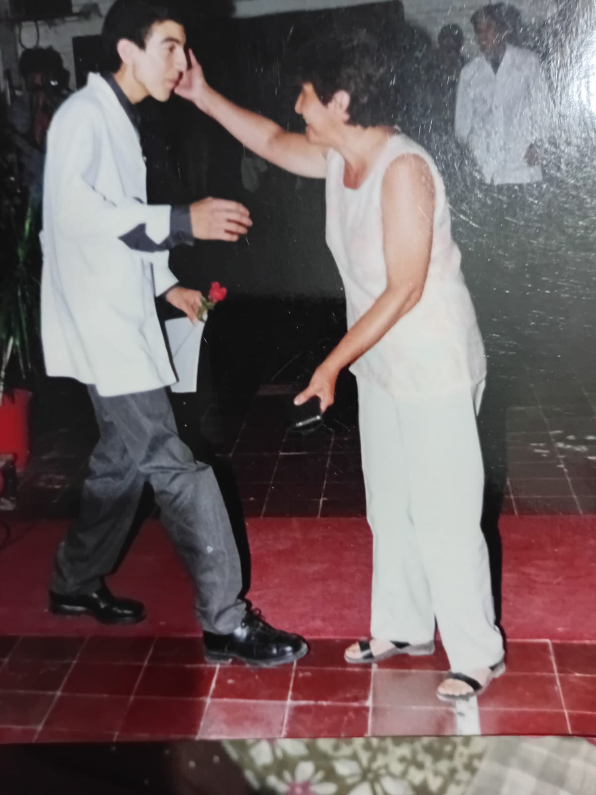 Iván Camaño durante su adolescencia